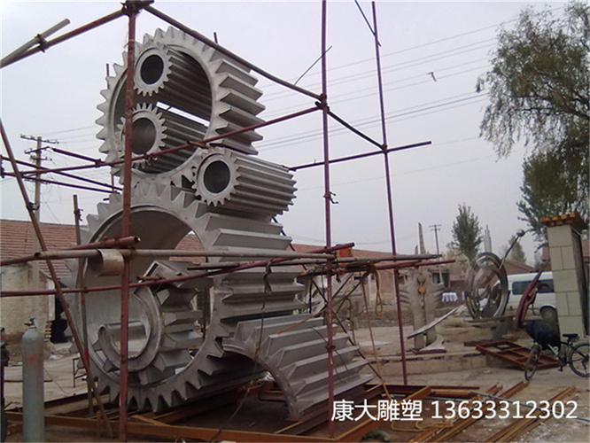 黑龍江852農(nóng)場不銹鋼雕塑安裝 (3).jpg