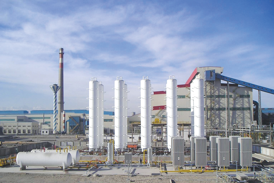 甘肅酒泉鋼廠-管道、設備保溫工程