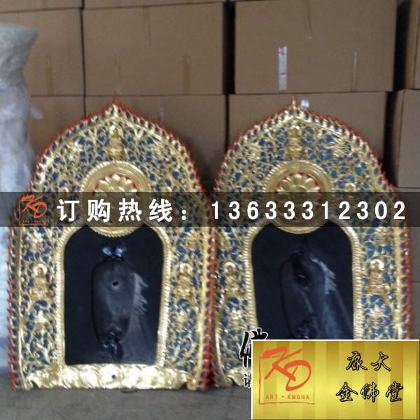 玻璃钢三宝佛，玻璃钢彩绘雕塑 (31).jpg