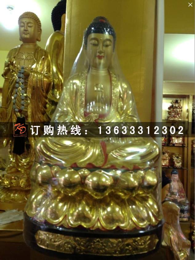 铜雕三宝佛，三宝佛铜雕，铜三宝佛 (3).jpg