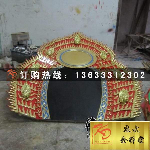 玻璃钢三宝佛，玻璃钢彩绘雕塑 (35).jpg