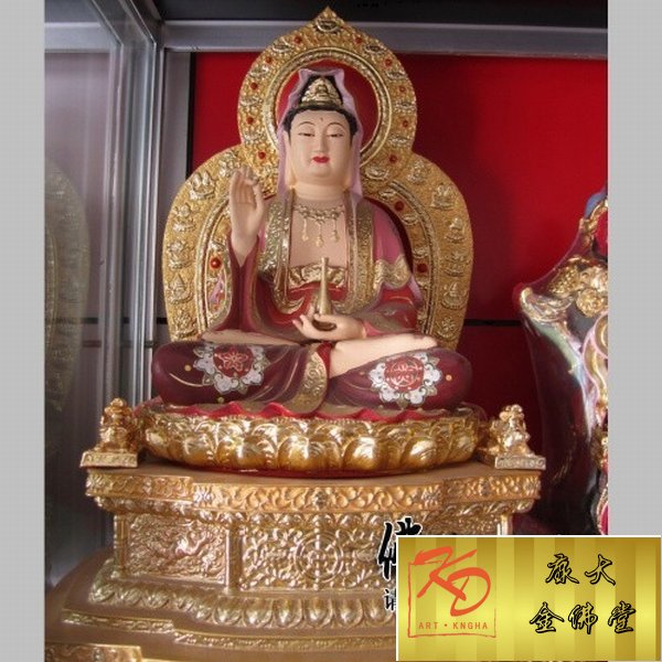 玻璃钢三宝佛，玻璃钢彩绘雕塑 (23).jpg