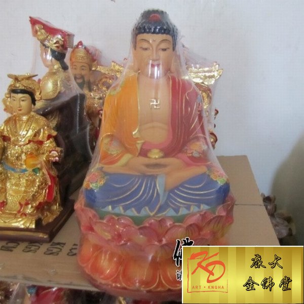 玻璃钢三宝佛，玻璃钢彩绘雕塑 (25).jpg